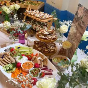 vegan afternoon tea by GG Kitchen