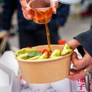 vegan catering by Chubby Dumpling