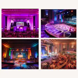 Theatre and ballroom event spaces