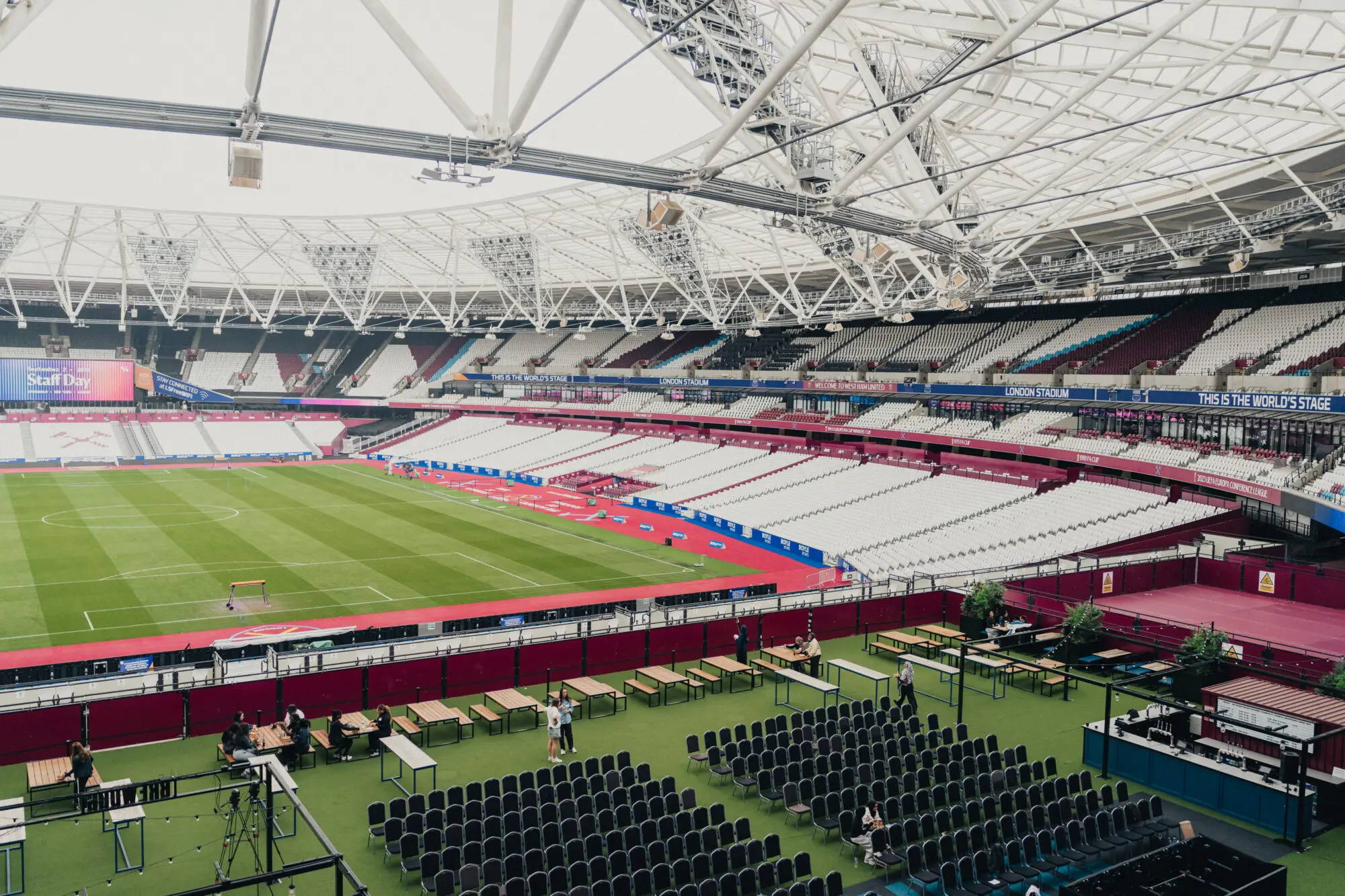 Neko Health brought 300 employees from London, Manchester and Birmingham together at London Stadium on 2 September 2026 for a company-wide staff day featuring team-building sports activities.
