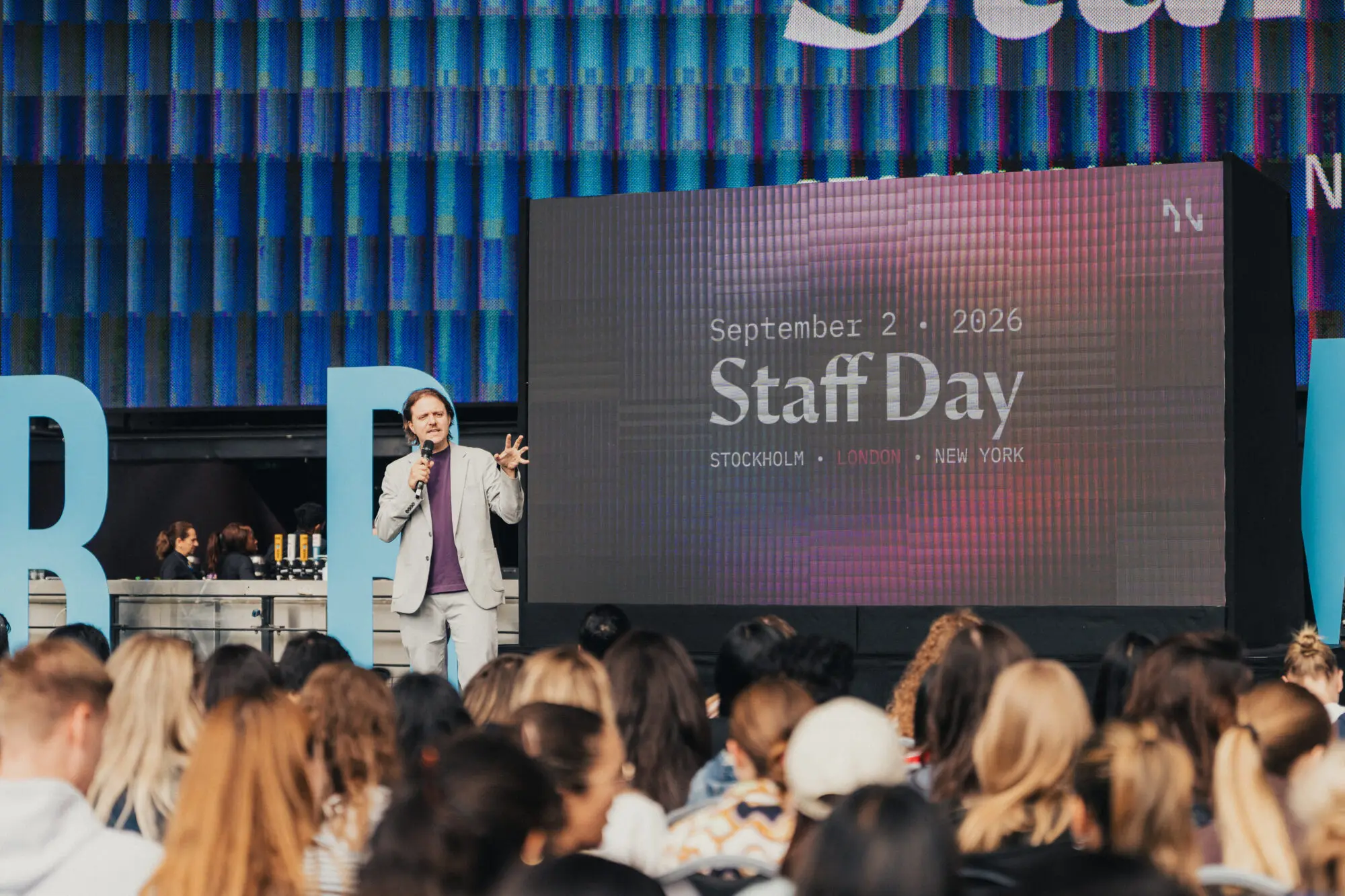Neko Health brought 300 employees from London, Manchester and Birmingham together at London Stadium on 2 September 2026 for a company-wide staff day featuring team-building sports activities.